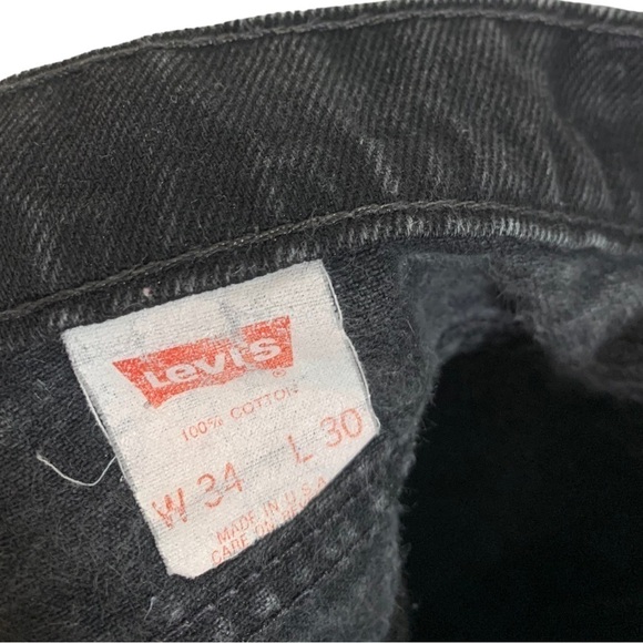 Vintage Levi's Orange Tab High Waist Mom Jeans Size 34 Large - Picture 8 of 8